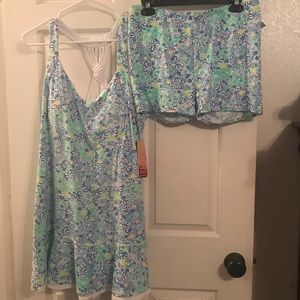 Lilly Pulitzer swim/tennis suit